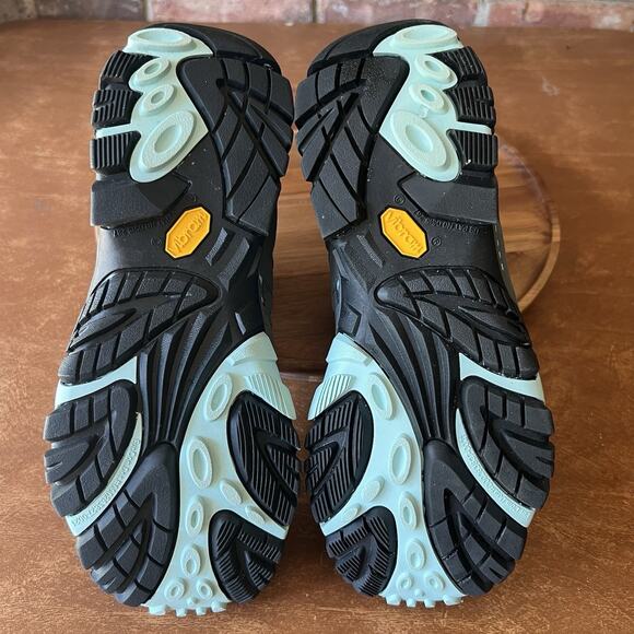 Merrell Womens Moab 2 Mid Gtx Hiking Boot Shoes Size 9.5 Gore Tex Sedona Sage - Picture 12 of 16